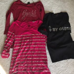 Guess tops in excellent conditions